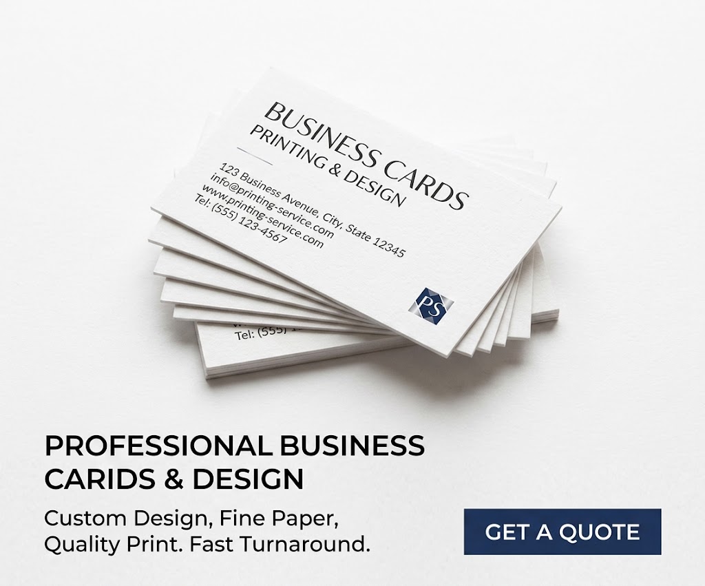 Professional Business Cards & Design Services
