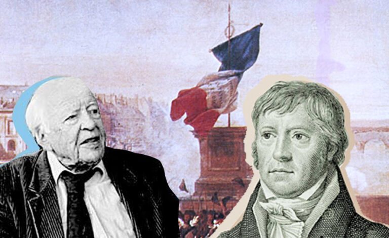 Hans-Georg Gadamer explores the philosophical relationship between Hegel and the French Revolution, tracing how Rousseau’s political thought and Kant’s moral autonomy shaped the development of freedom as a central principle of German Idealism.